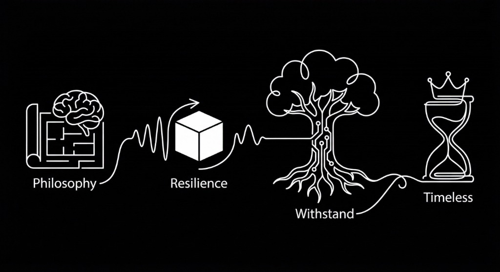 InfraCore Lab Philosophy Diagram